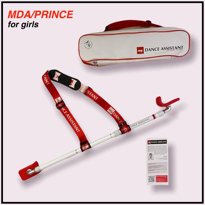 MY DANCE ASSISTANT: аксессуары  портативный танцевальный партнёр  [MDA/PRINCE] (белый) рост до 155 см