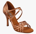 Supadance: женские латина каблук 2 1/2, 3 Стилетто/ SD  [1178] (Dark Tan Coag) р.3-7 вкл.1/2
