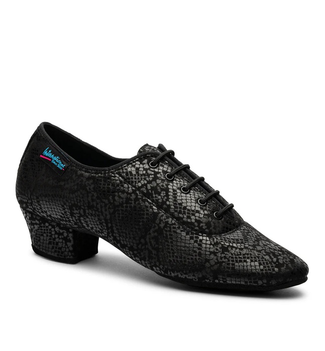 IDS: женские для практики и преподавания каблук 1 1/2   [Heather Split] (BLACK SNAKE) р.2-8 вкл. 1/2