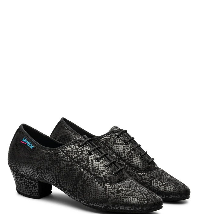 IDS: женские для практики и преподавания каблук 1 1/2   [Heather Split] (BLACK SNAKE) р.2-8 вкл. 1/2
