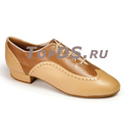 IDS: мужские стандарт каблук 1- 1 1/2 - 2  [Brogue] (Корич./беж.кожа) р.5-12 вкл.1/2