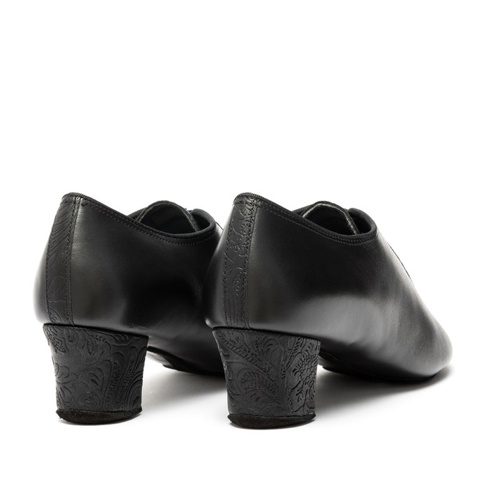 IDS: мужские латина каблук 1 1/2 - 2  [F33] (BLACK CALF/BLACK FIORI) р.5-12 вкл.1/2