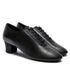 IDS: мужские латина каблук 1 1/2 - 2  [F33] (BLACK CALF/BLACK FIORI) р.5-12 вкл.1/2