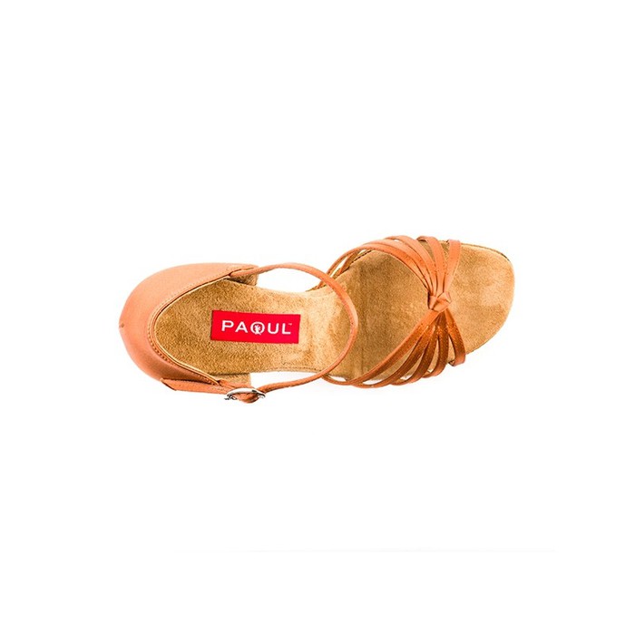 Paoul: женские латина каблук 70-80-90  [GUAPACHA] (Телес.сатин) р.34-41 вкл.1/2